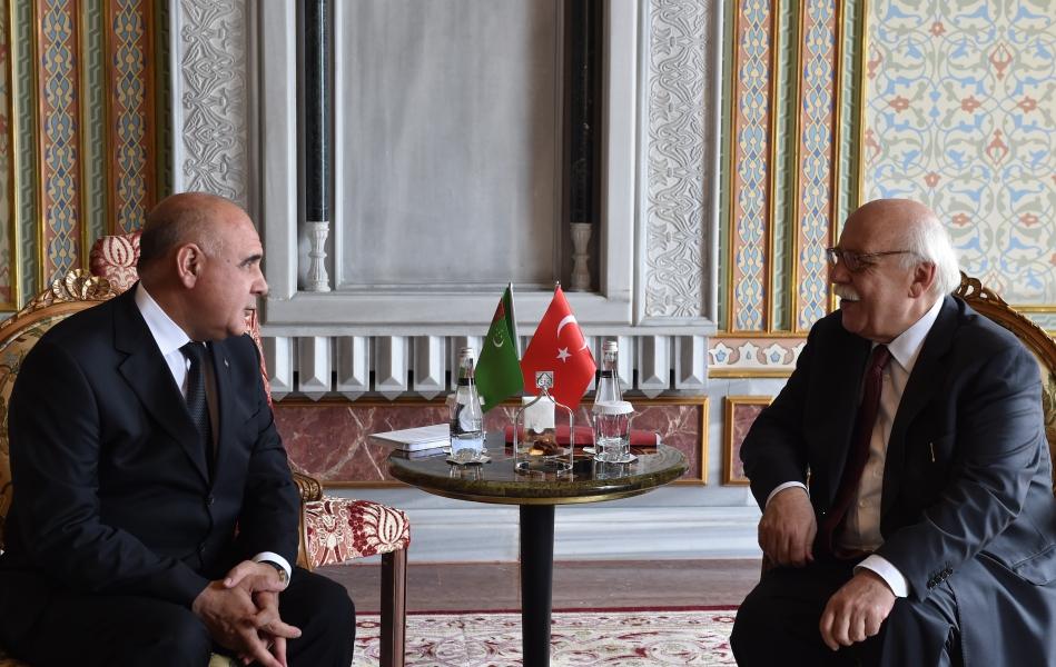 Bakan Avcı, Türkmenistan Eğitimden Sorumlu Başkan Yardımcısı Toylıyev ile bir araya geldi