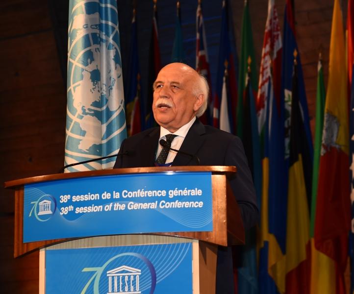 Minister Avcı submitted National Declaration of Turkey in UNESCOs General Conference