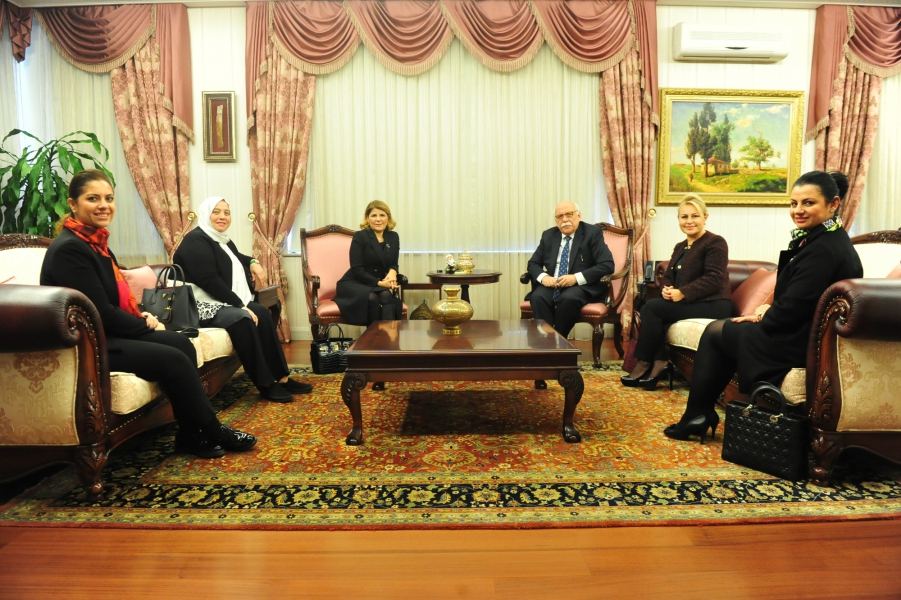 Visit to Minister Avcı from TİKAD