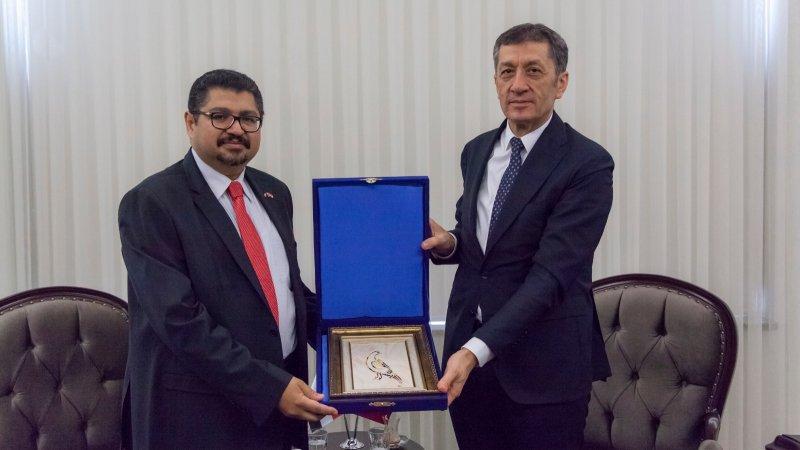 Bakan Selçuk, Sudan Büyükelçisi Kordofani´yi kabul etti