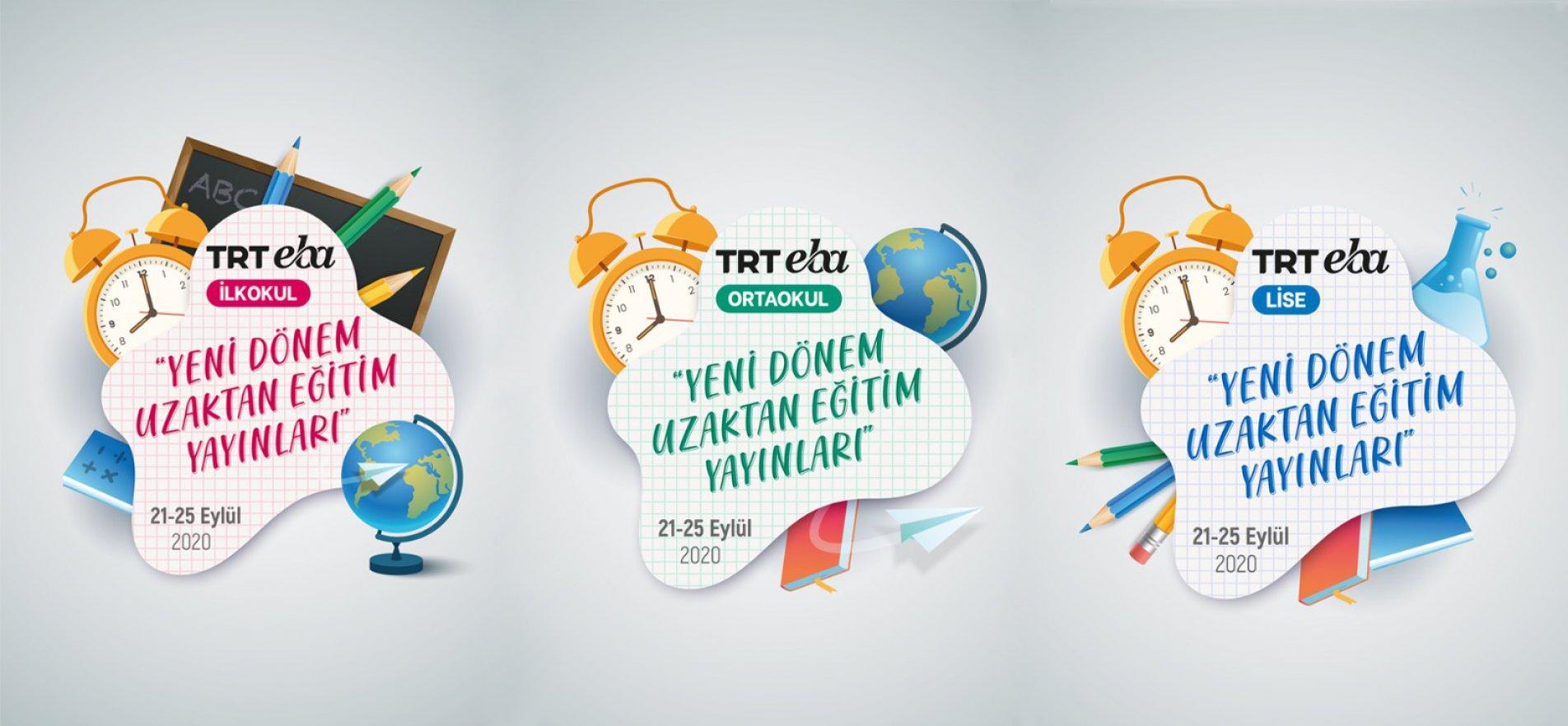 TRT EBA TV 21 - 25 EYLÜL DERS PROGRAMI